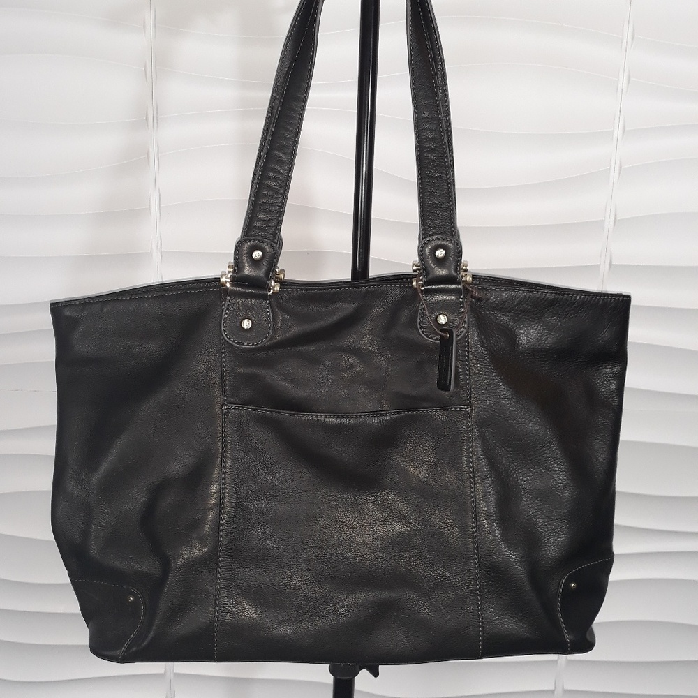 Liz Claiborne Leather Tote Bag
